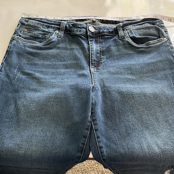 Kut From The Kloth Katy Boyfriend High Rise Size 14 - Picture 4 of 16